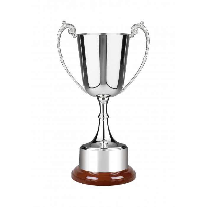SILVER PLATED TRADITIONAL TROPHY CUP - 3 SIZES